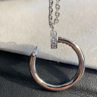 [Mystic]JUSTE NECKLACE SILVER