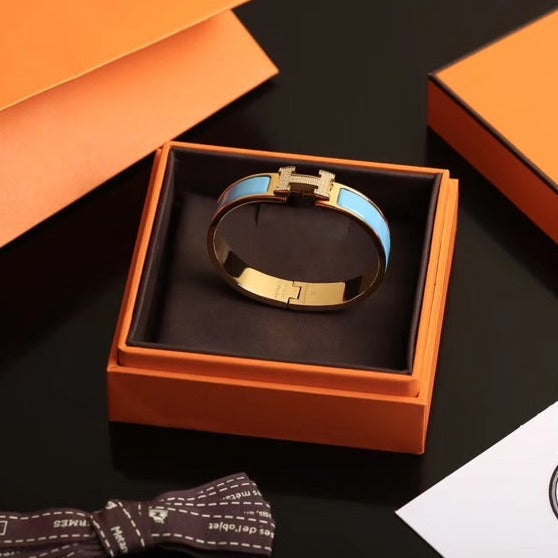 [Mystic]H CLOUD BLUE BRACELET GOLD DIAMOND