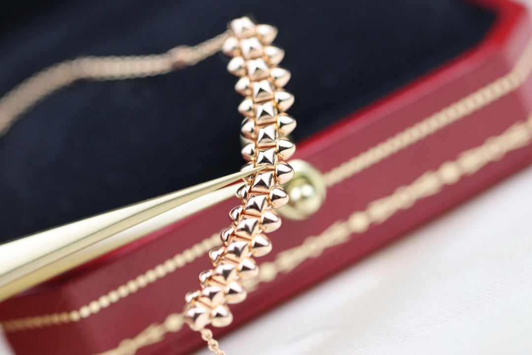 [Mystic]CLASH PINK GOLD NECKLACE