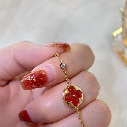 [Mystic]SUN PEDANT CARNELIAN BRACELET