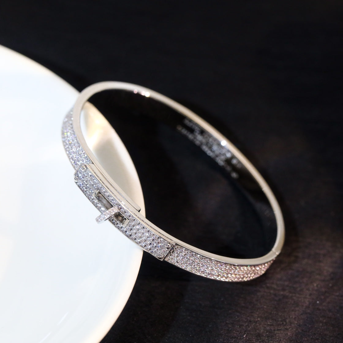 [Mystic]KELLY BRACELET DIAMOND PAVED