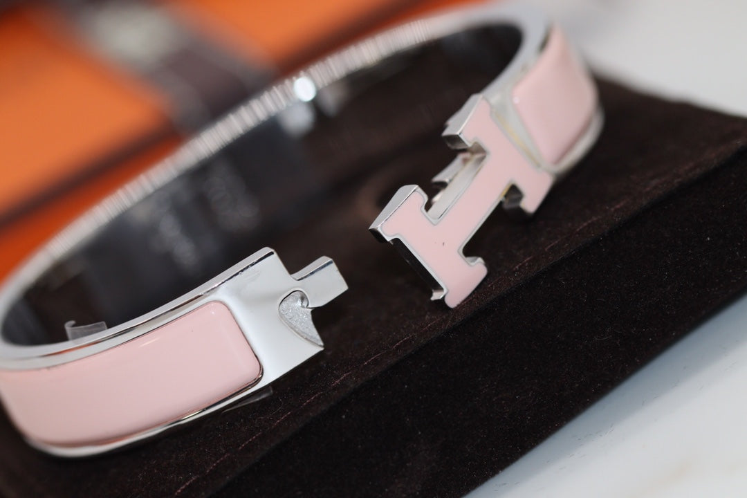 [Mystic]H BRACELET 12MM PINK