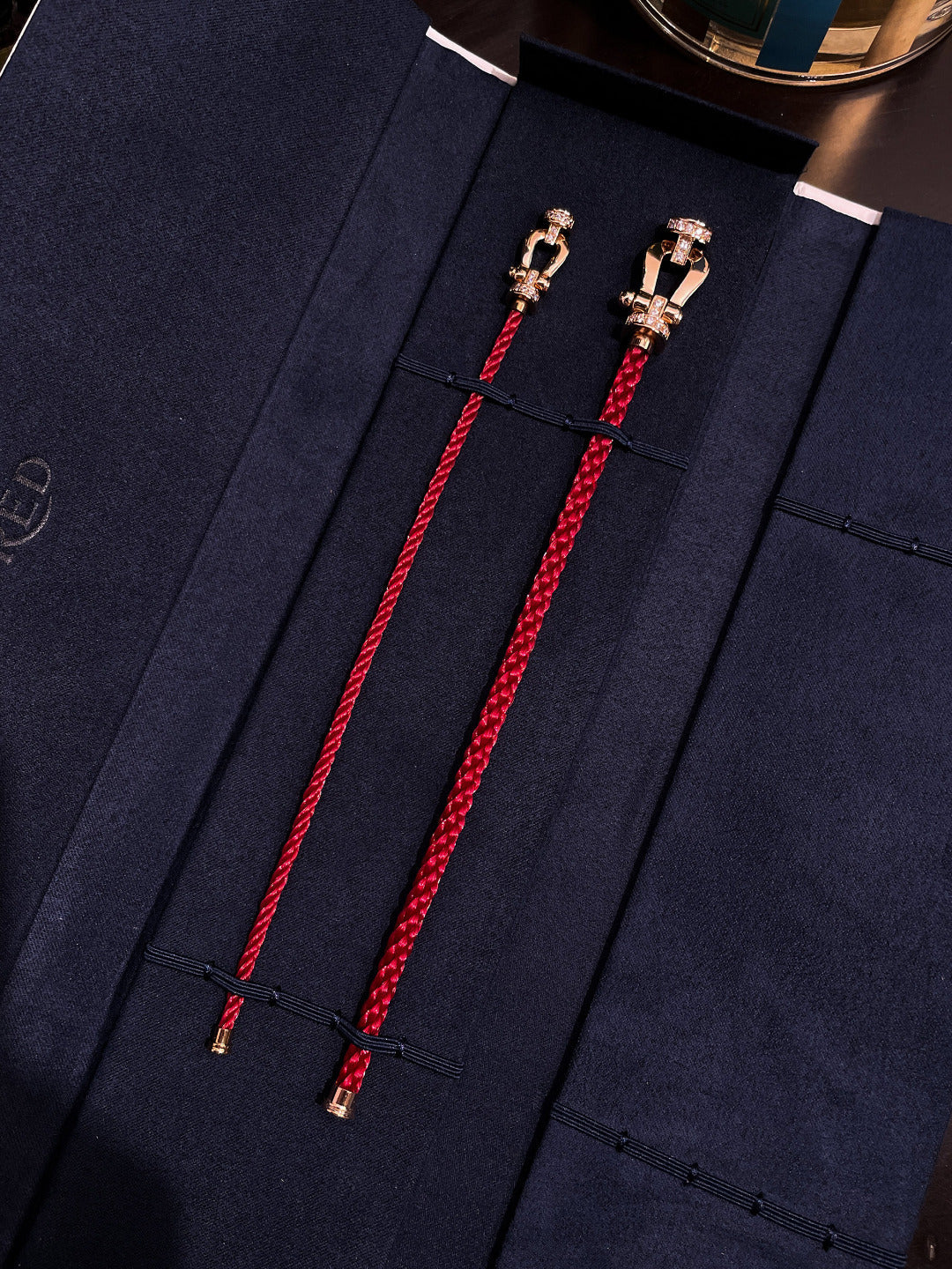 [Mystic]FORCE 10 HALF DIAMOND PINK GOLD RED CORDERI LARGE AND MEDIUM MODEL
