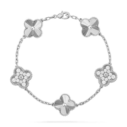 [Mystic] CLOVER 5 MOTIF LASER BRACELET COLLECTION