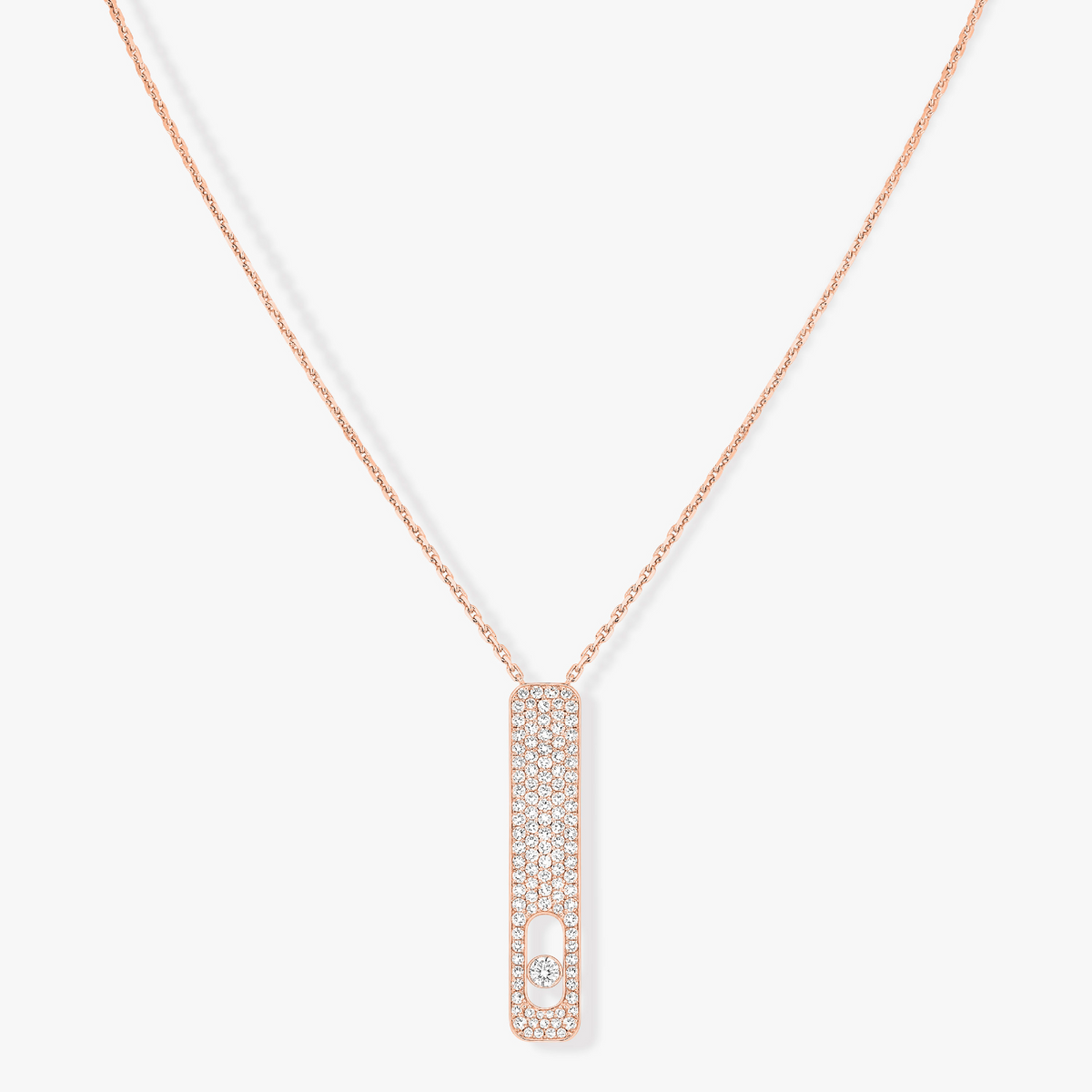 [Mysitc ] MY FIRST DIAMOND PAVED NECKLACE