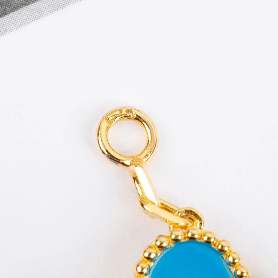 [Mystic] CLOVER 5 MOTIF TURQUOISE BRACELET COLLECTION