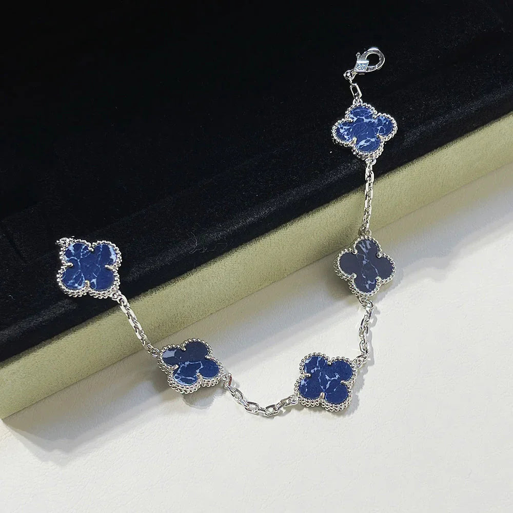 [Mystic]CLOVER 5 MOTIF PIETERSITE BRACELET COLLECTION