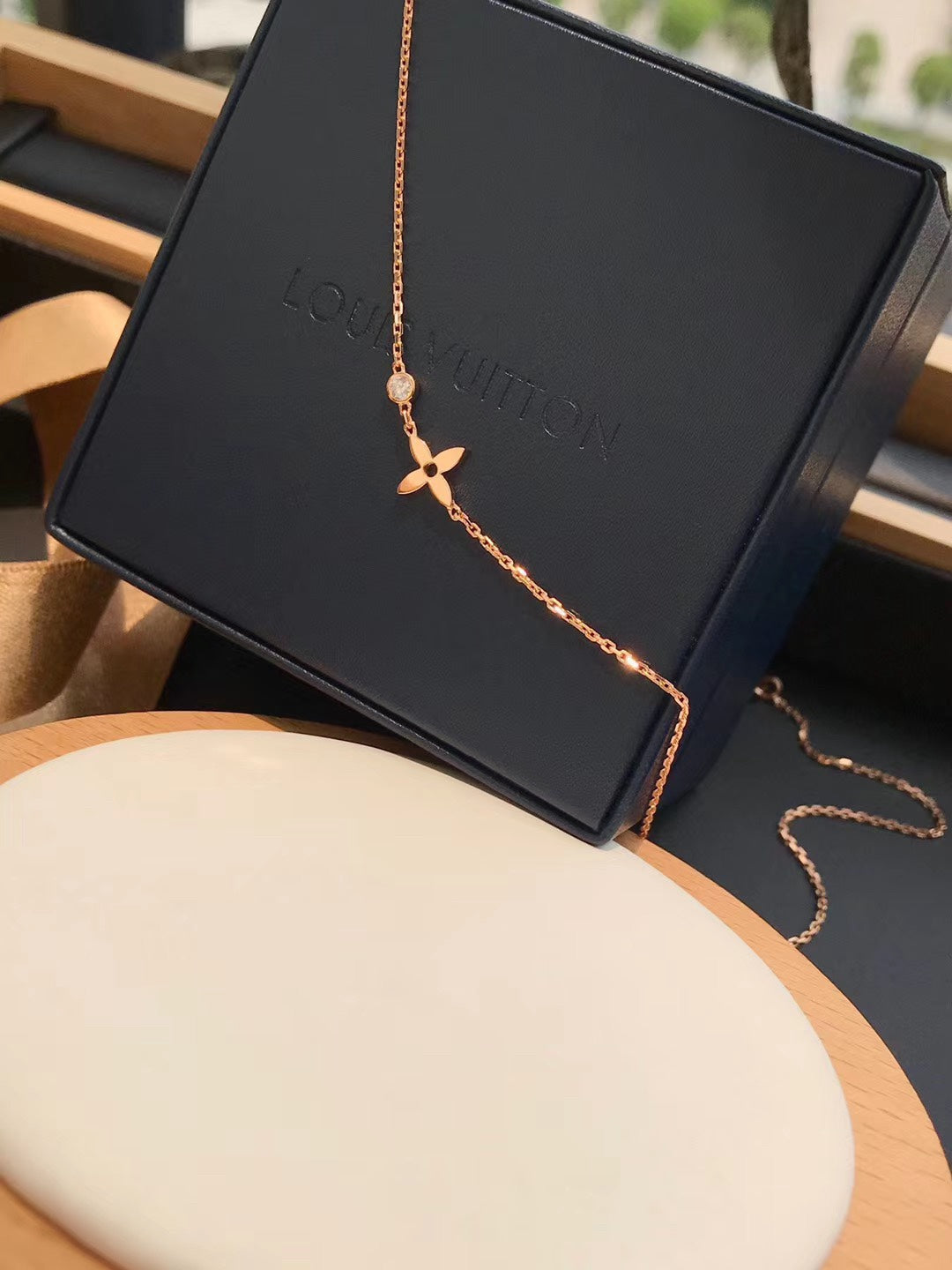 [Mystic]BLOSSOM PENDANT PINK GOLD AND DIAMOND