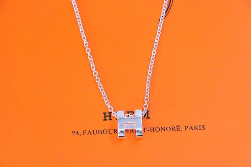 [Mystic]HM NECKLACE H LETTER OVAL SERIES
