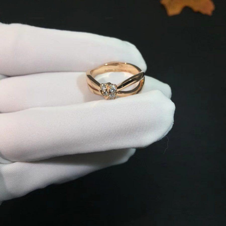 [Mystic]LIENS RING PINK GOLD DIAMOND