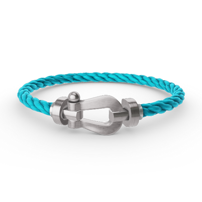 [Mystic]FORCE LARGE HORSESHOE NO DIAMOND BRACELET SILVER